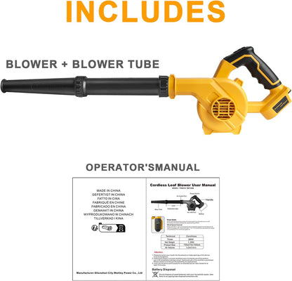 Soplador a Batería XR 18V Compatible