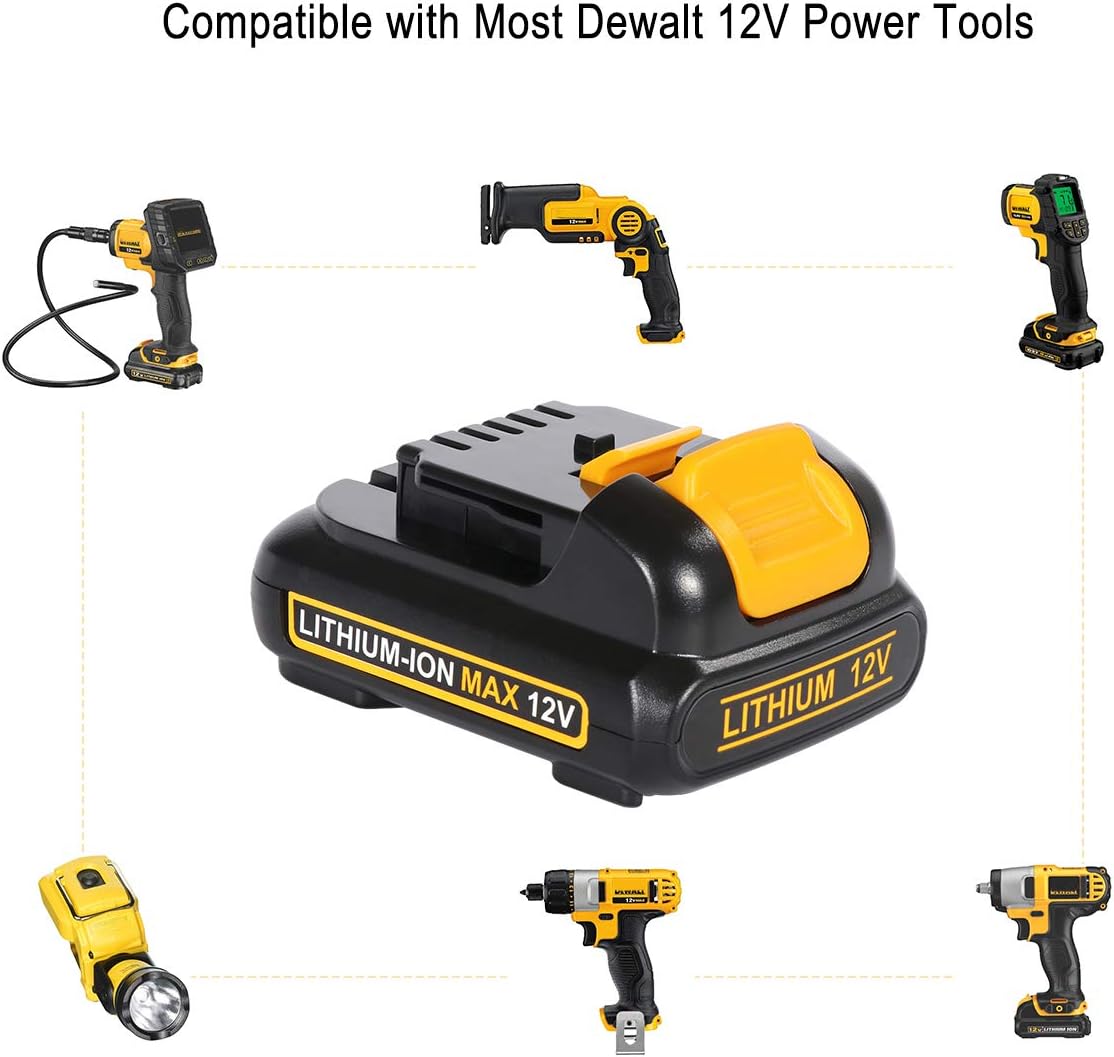 Batería Li-Ion 12V 3.0Ah DCB127 (2 piezas)