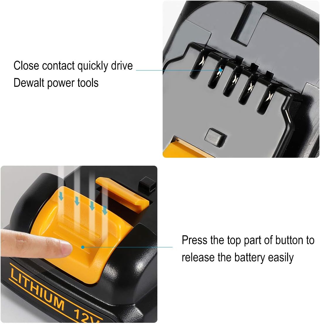 Batería Li-Ion 12V 3.0Ah DCB127 (2 piezas)